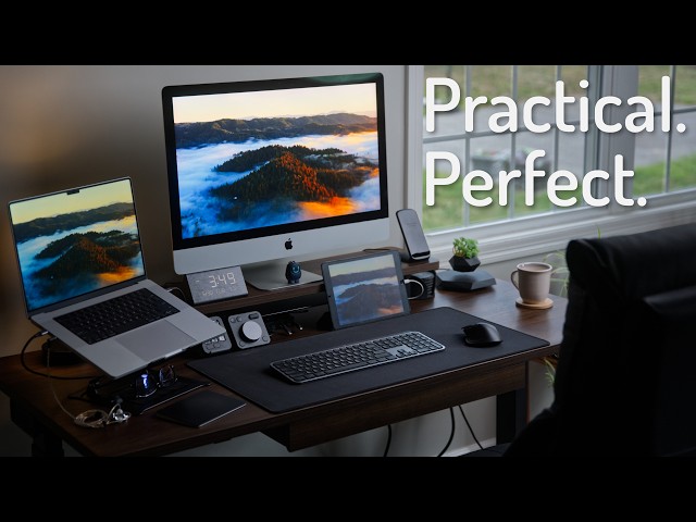 My practical MacBook desk setup for 2026