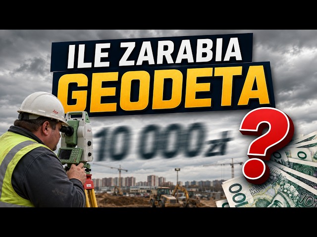 10,000 PLN TAKE-HOME PAY?! How much does a SURVEYOR really earn?