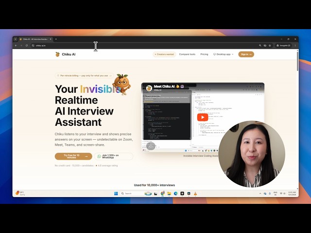 Chiku AI Full Walkthrough (Web App + Desktop App)