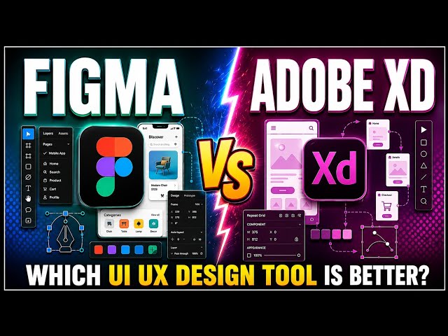 Figma vs Adobe XD: Which UI/UX Design Tool Is Better? | Uplatz