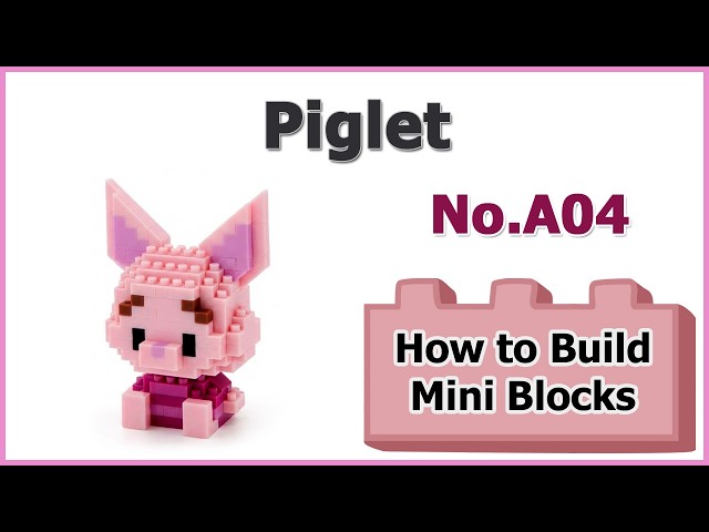 How to Build Piglet Blocks - DMXC A04 Instructions Specifications