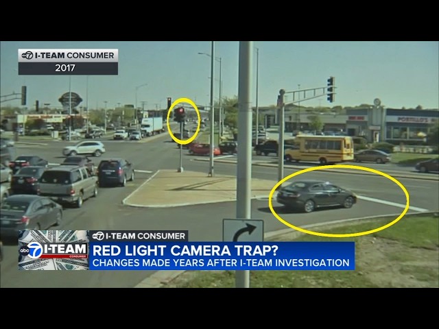 'Red-light camera trap?': Changes made at Chicago-area intersection years after I-Team investigation
