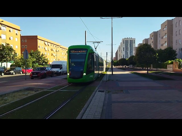 🚊Tranvía de Parla (ML4) entrando en Jaime I Norte
