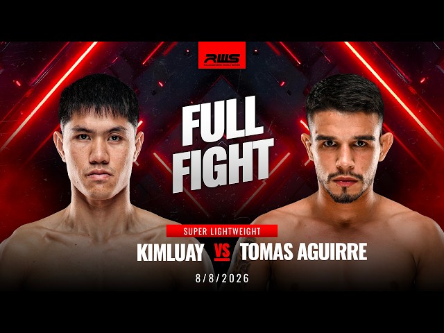 Full Fight l Kimluay vs Tomas Aguirre l คิมหล่วย vs โทมัส อากีร์เร่ l RWS