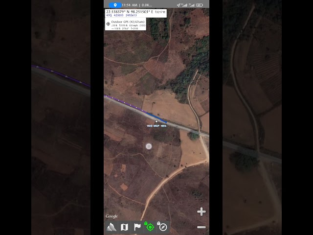 Alpine Quest Basic (03 tracking with car or walking)