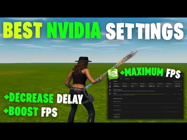 The *BEST* NVIDIA Settings for MAX FPS + Lowest Latency! (2026 Guide)