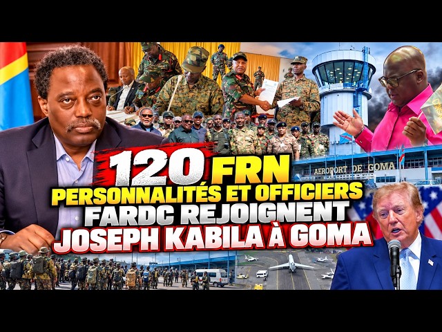 FRN: 120 prominent figures and high-ranking officials join Kabila in Goma; Tshisekedi weeps at ch...