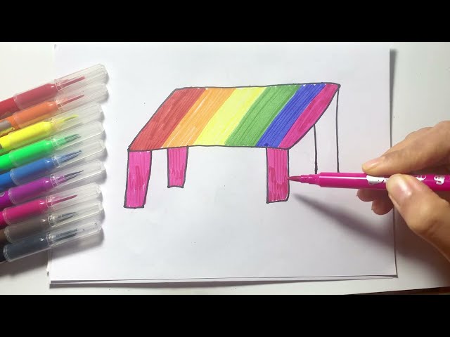 EASY DRAWINGS, Table Drawing छोटे बच्चों की पढ़ाई