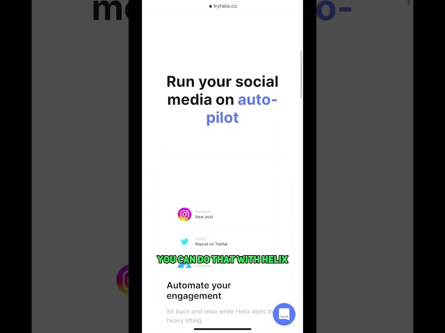 Boost your social media with Helix: Automate, Schedule, Analyze, and Grow!