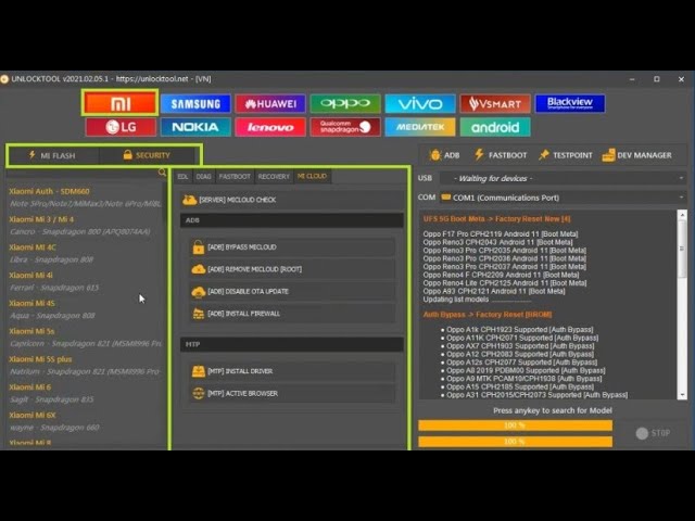 Unlocktool Formation - Comment utiliser le logiciel