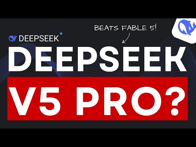 DeepSeek Is Testing A New Model That Beats Fable 5!