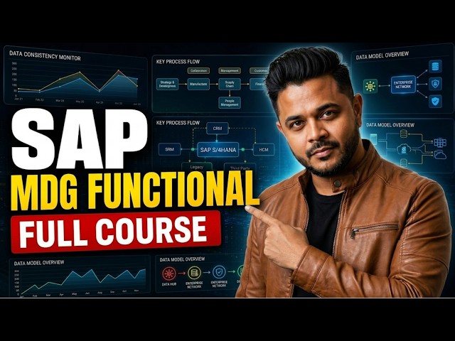 SAP MDG Functional Full Course | ZaranTech