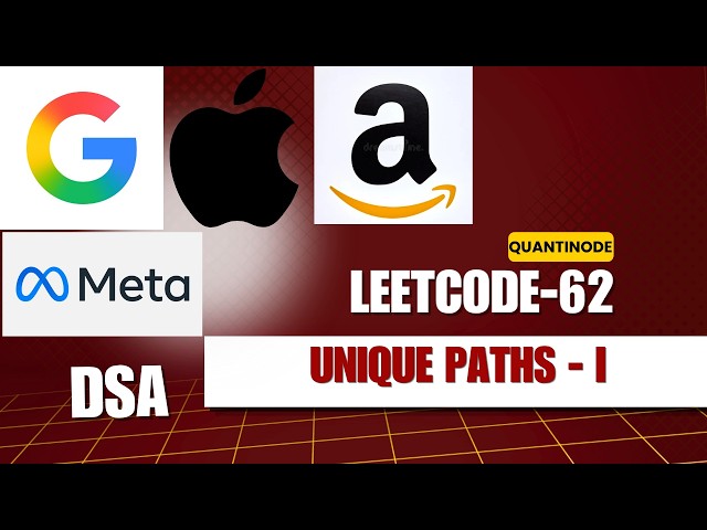 Unique Paths | LeetCode 62 | C++ Solution | DP Explained | Quantinode