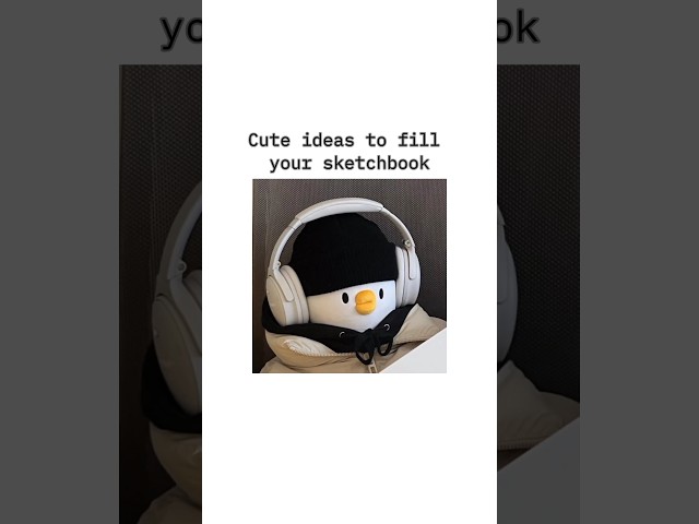 |Cute ideas to fill your sketchbook pt.1| #drawing #blue #ideas #sketchbook