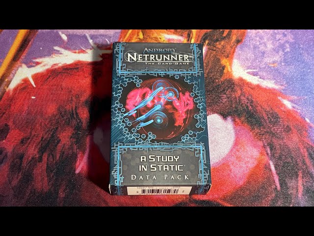 Netrunner LCG A Study in Static!