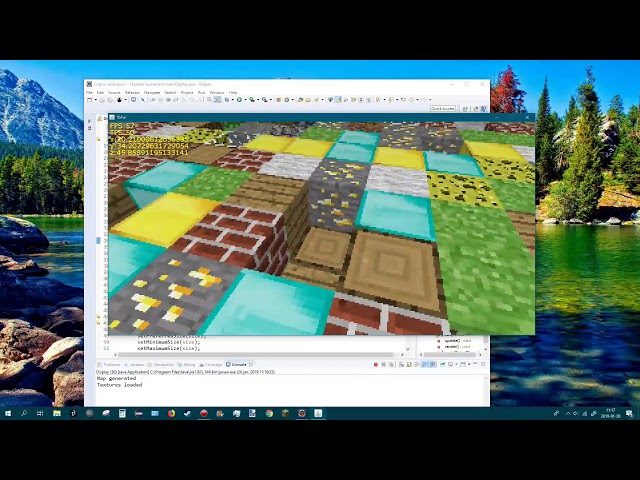 Minecraft clone in java