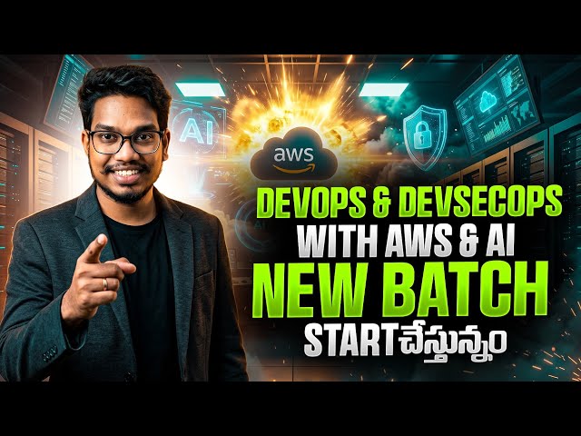 DevOps & DevSecOps with Aws & AI | DevOps Course in Telugu 