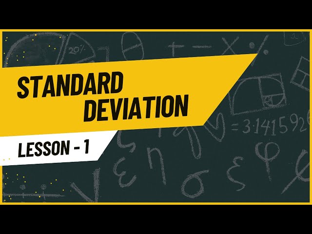 Standard Deviation Explained Easily | Shortcut Method with Example