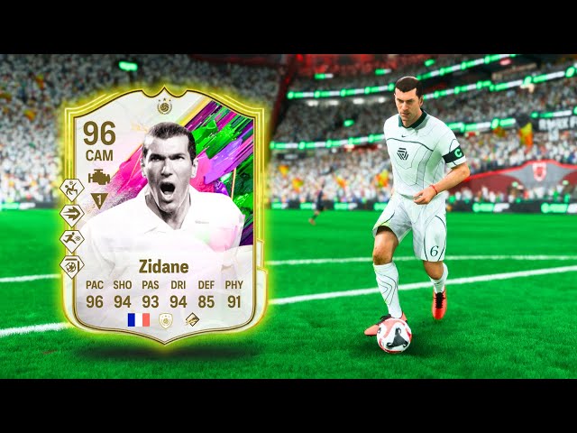 Is the 96 "They Call Me Yaz" Zidane Evolution WORTH IT?! 🤔 FC 25 Player Review