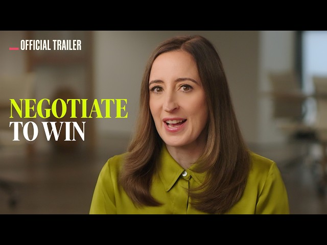 Negotiate to Win | Official Trailer | MasterClass Certificates