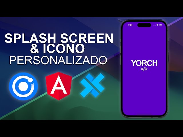 Splash Screen & Icono con Ionic 8, Angular 18 y Capacitor 6
