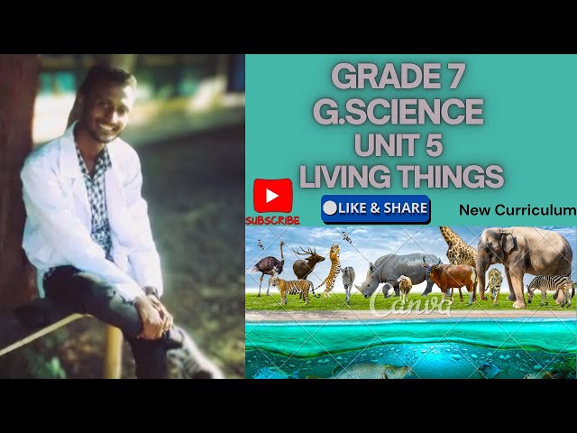 GRADE 7 G.SCIENCE UNIT 5: LIVING THINGS AND THERE DIVERSITY