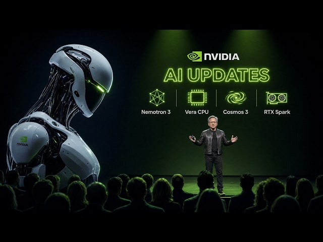 Nvidia Just Introduced 4 New Stunning AI Updates