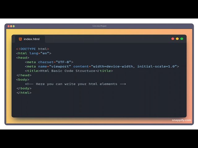 Tags-Elements-Attributes + Basic Code Setup | HTML & CSS Crash Course - Tutorial #2