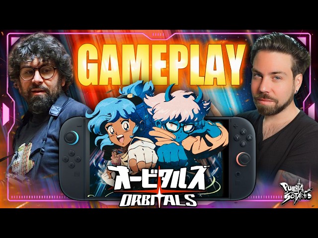 🔥Así de MARAVILLOSO es ORBITALS en NINTENDO SWITCH 2! Gameplay CO-OP con MI HERMANO! VAYA LOCURA!