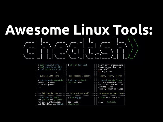 Awesome Linux Tools: cheat.sh