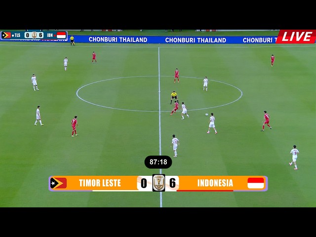 🔴LIVE ▪INDONESIA VS TIMOR-LESTE | 2026 HYUNDAI ASEAN CHAMPIONSHIP