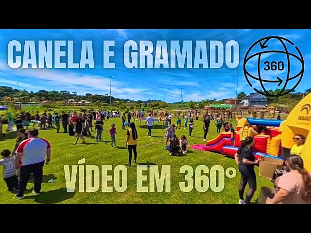CANELA AND GRAMADO | RIO GRANDE DO SUL | BRAZIL - WALK TOUR 360° VR VIDEO 4K