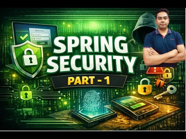 How to Secure Your Spring Boot App | Spring Security Part 1 (Auth Explained Simply)