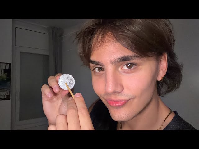 Visual ASMR (Guess the Word + Eyes Closed + Comb + Soft Spoken)