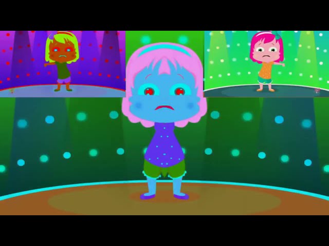 Triple Kids Kaboochi Song: Ultimate Dance Video! (Neon VFX Effects)