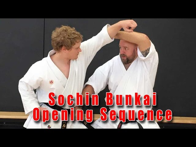 Practical Kata Bunkai: Sochin Opening Sequence