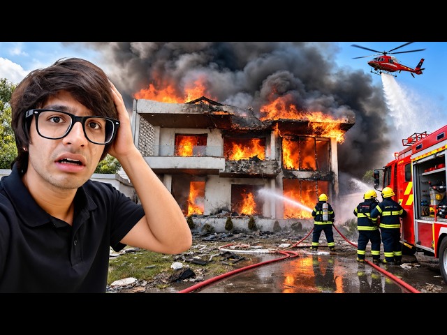 What Did Dad Do? 😭 The House Could Have Burned Down Today 🤯 @souravjvlogs #trending #viral
