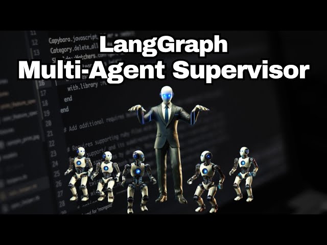 LangGraph Multi-Agent Supervisor - build high level Agents FAST