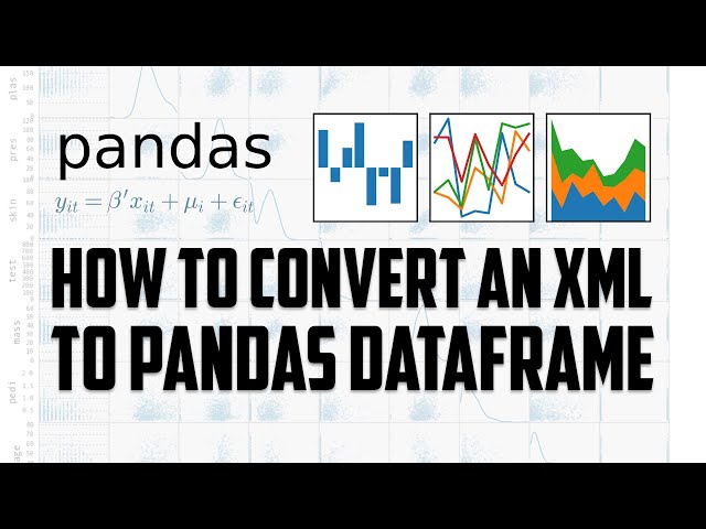 How to convert an XML file to python pandas dataframe - reading xml with python
