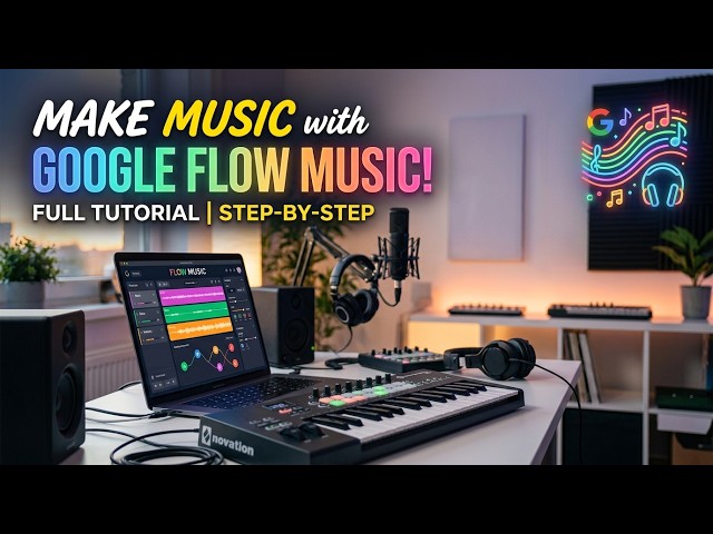 Google Flow Music Tutorial:  How to Create Your First AI Song from a Prompt