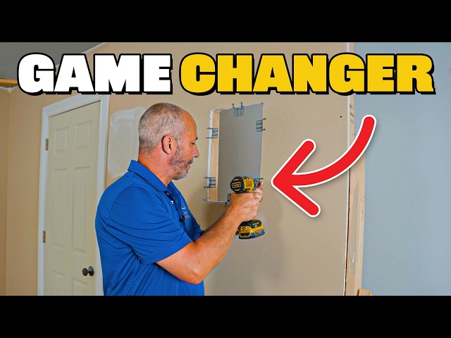 3 Ways to Fix ANY Sized Drywall Hole (+ the Tool You’ve Never Seen Before)