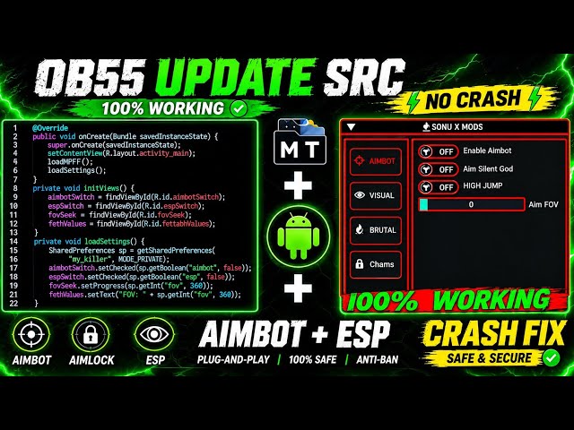 OB55 UPDATE SRC | OB55 UPDATE SOURCE CODE | OB55 UPDATE AIMBOT SRC | OB55 UPDATE AIMKILL SRC