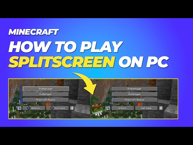 Easy Minecraft Splitscreen Setup (Java + Fabric)