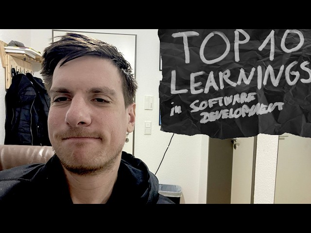 Top 10 learnings from 14 years of software development