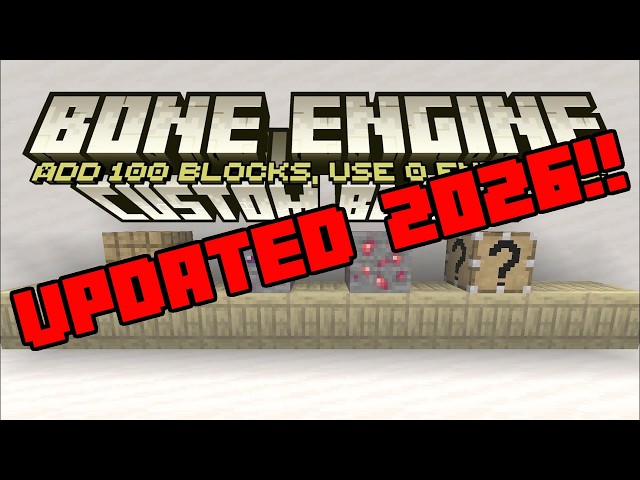 How To Add PERFECT CUSTOM BLOCKS To Minecraft || Datapack Tutorial Updated 2026