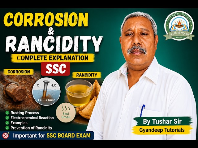 Corrosion & Rancidity – SSC | Gyandeep Tutorials
