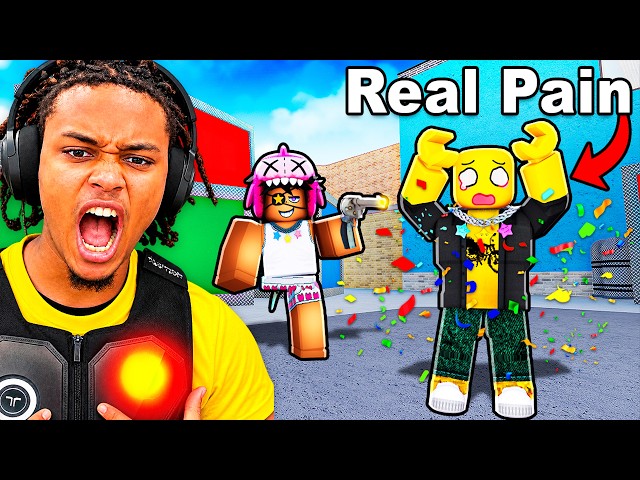 Trolling STREAMER With REAL LIFE PAIN in MM2!