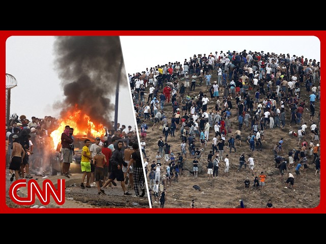 50K migrants make deadly rush into Spain from Morocco