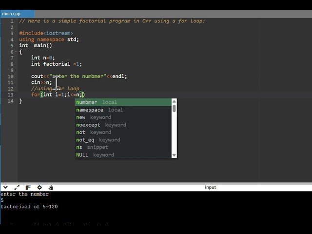 Simple Fictorial C++ program 