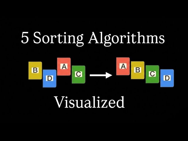 5 Visualized Sorting Algorithms 